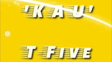 Kau | T-Five 🖐 | Video Lirik