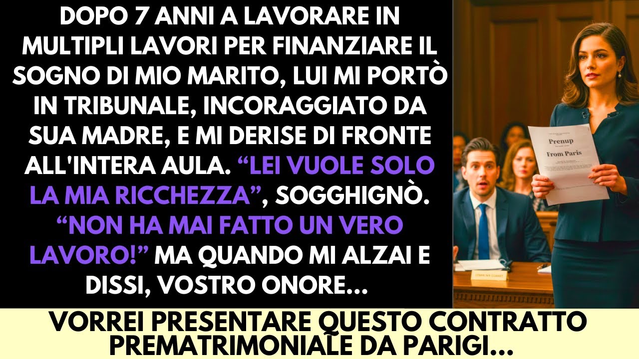 Dopo 7 Anni A Sostenere Il Sogno Di Mio Marito, Mi Ha Portata In Tribunale — Ecco Cosa È Successo