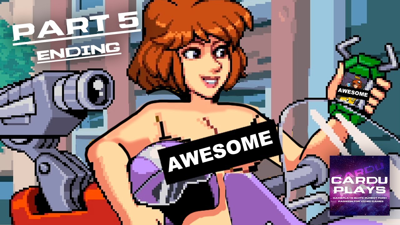 TNMT Shredder's Revenge (April Nude Mod) PART 5 Video Gameplay