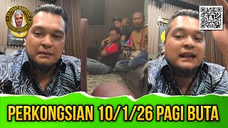 🟢 #tanyaeddy - PERKONGSIAN 10/1/26 PAGI BUTA