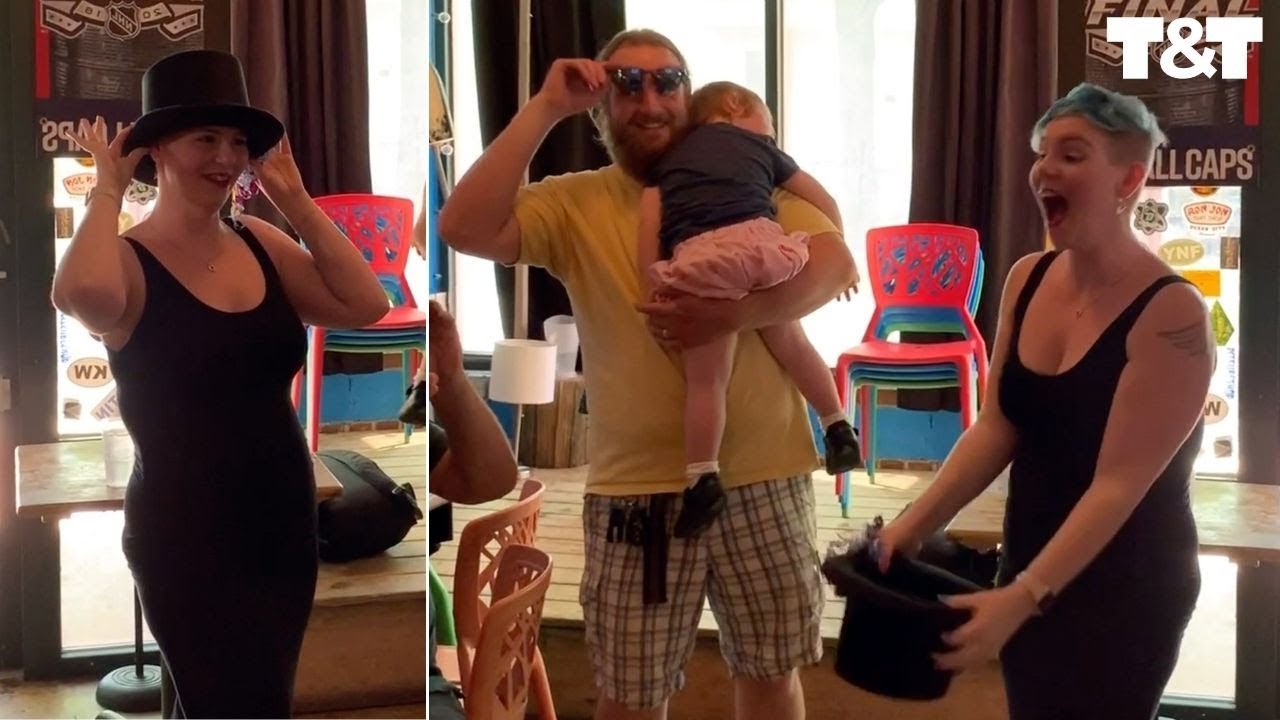 Hair Dye Gender Reveal Double Surprise - YouTube