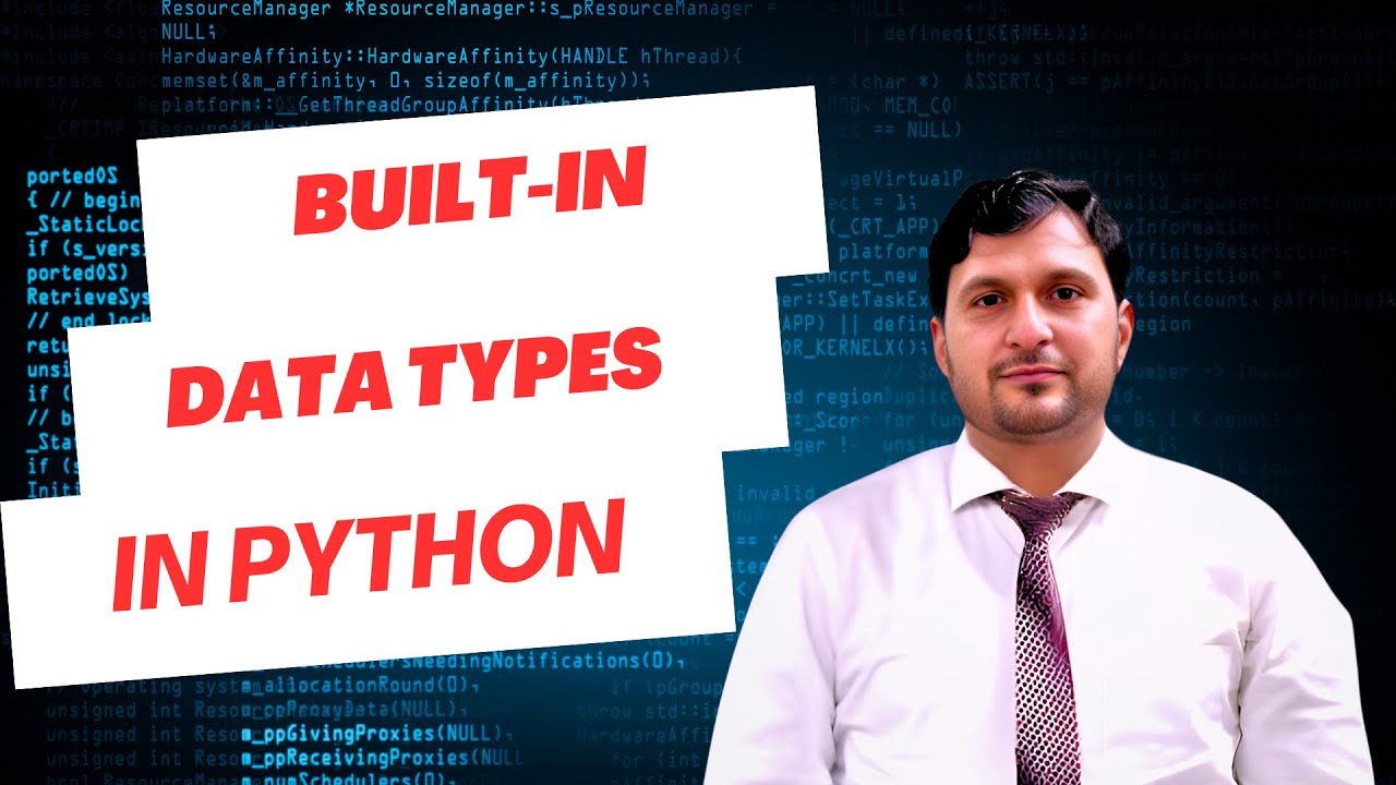 Python Data Types Explained 🔥 | Built-in Data Types for Beginners (with ...