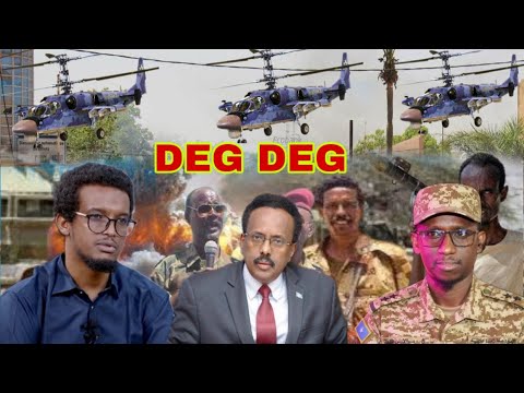 DEG DEG Firdhiye Oo Dagaal Uga Dhawaqay Goojacadde Dhaawaca Nageeye Khailiif Farmaajo Oo La Kulmaya