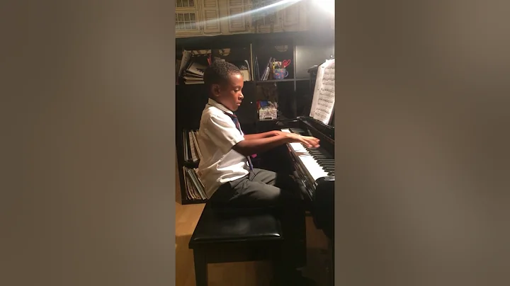 Piano Marvel Competition 2017 Essien Binns playing...