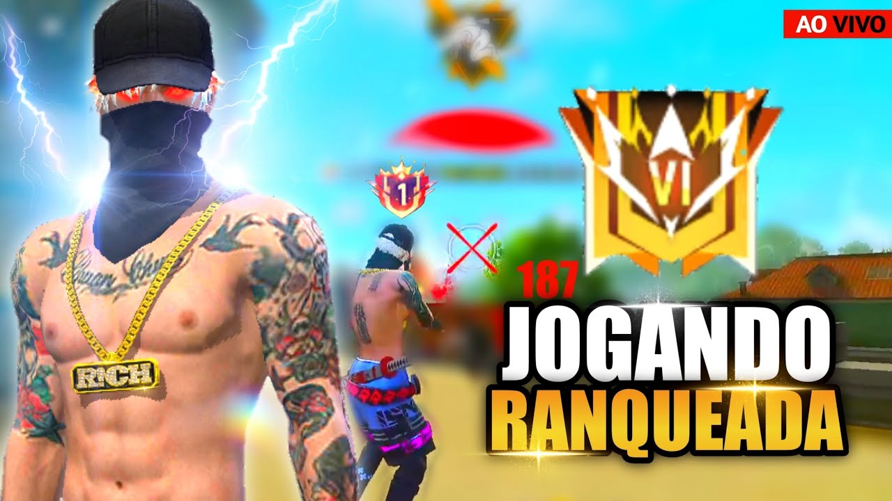 🔥 FREE FIRE AO VIVO 🔥 RANQUEADA EMULADOR RUMO AO DESAFIANTE 🔥 JOGANDO  COM INSCRITOS 🔥 