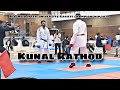 Kunal rathod 75kg senior men  all india interuniversity karate championship 2024 chandigarh