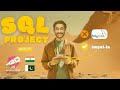 SQL Project on 🏏 IND Vs PAK T20 World Cup | SQL Project in telugu | uday ai