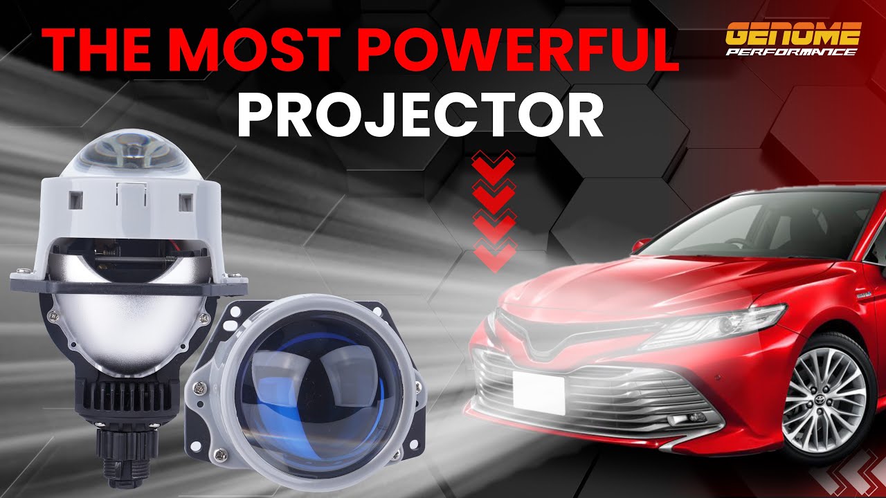 Best Bi-LED Headlight Projector | Lazer Pro 130W By Genome🔥