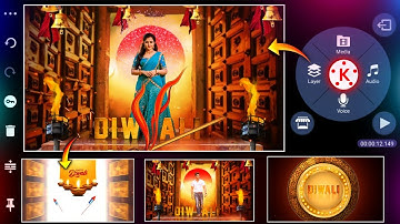 Awesome Diwali special video editing in Kinemaster cinematic Deepavali WhatsApp status editing