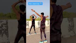 Abc exercise ? viral shortvideo youtubeshorts fitness running abc exercise