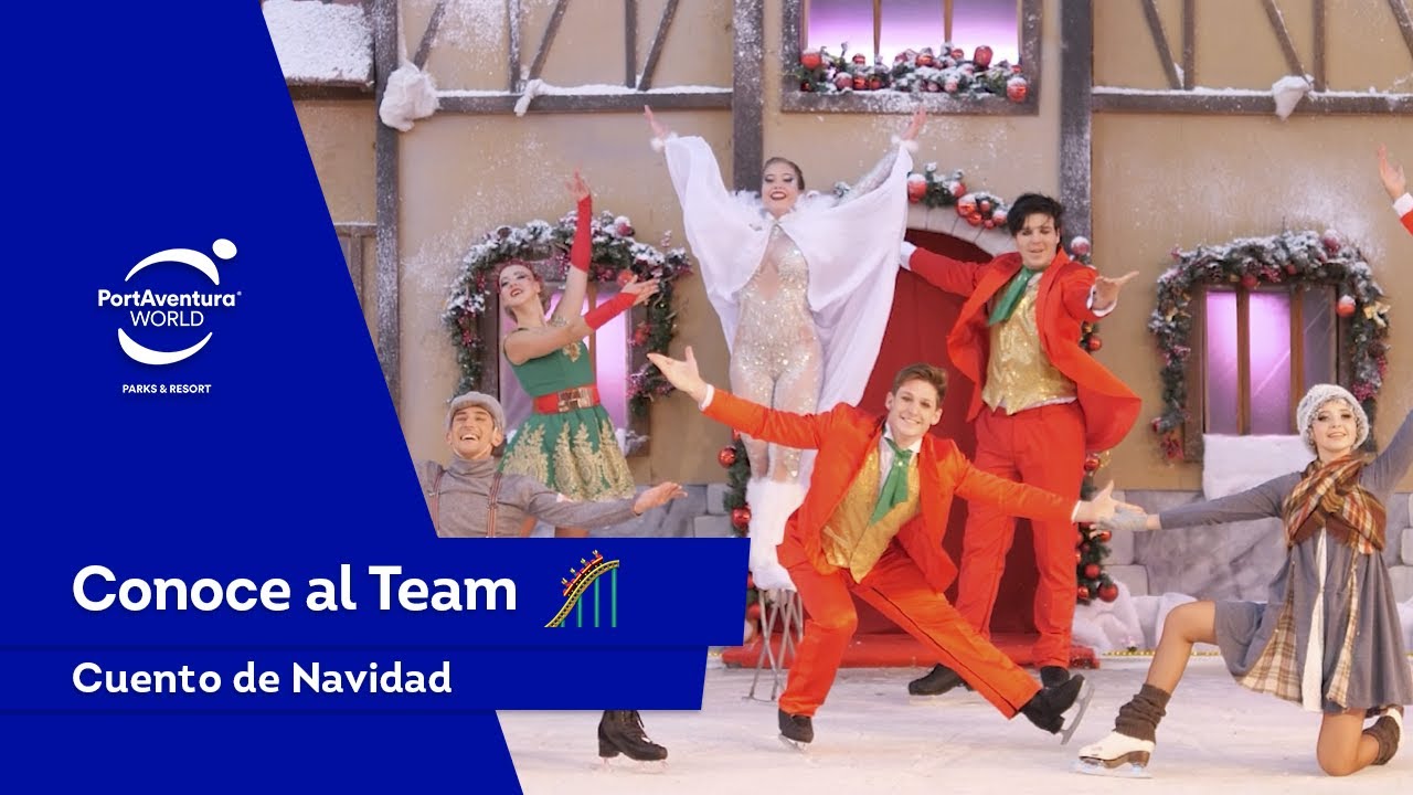 Descubre cómo se preparan los artistas del espectáculo Cuento de Navidad ⛸️