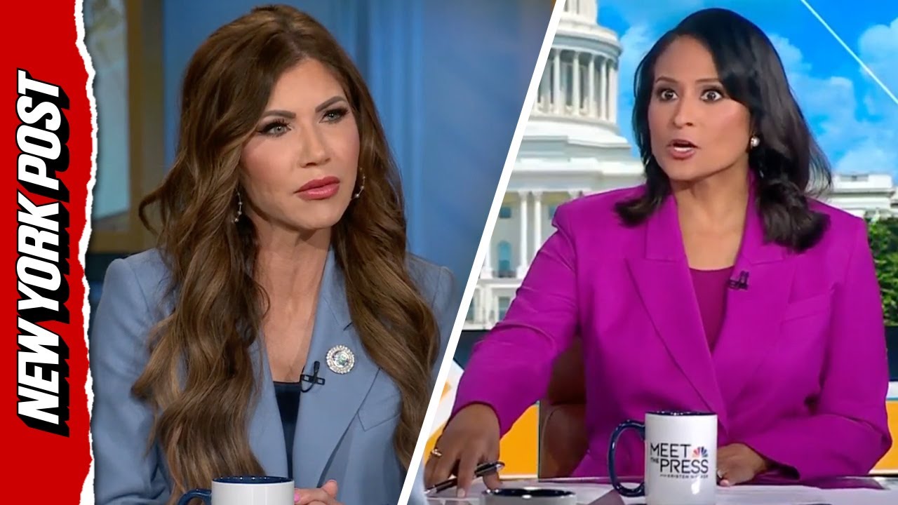 Kristi Noem clashes with NBC anchor over ‘inhumane’ Alligator Alcatraz