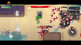 Lập đội tấn công càn quét hòn đảo của bọn cướp biển trong game Fireborn screenshot 1