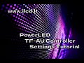 P10 , iLED - POWER LED Tutorial TF-AU Controller  P10 LED panel settings ,LED screen .VILNIUS.