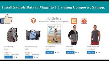 Install Sample data Magento 2.2.x - 2.3.x using composer | Xampp | Localhost | Error Free