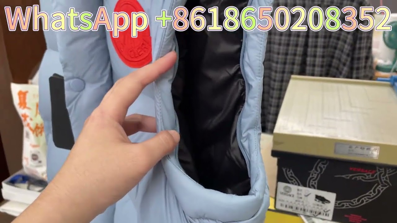 M-oncler Cyclone 2 In 1 Down Jacket in Blue