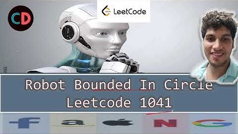 Robot Bounded In Circle | Leetcode 1041 |  Live coding session 🔥🔥🔥 | Maths Geometry  💯💯💯