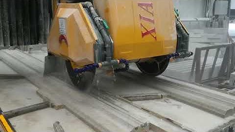 PLC / CNC Automatic Linear Stone Edge Profiling Machine For Marble Granite