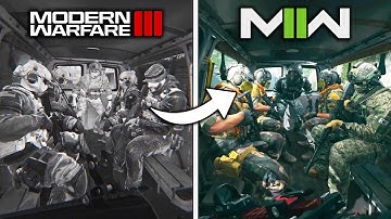 MW3 vs MW2 Map Intros & Pre-match Sequences Comparison