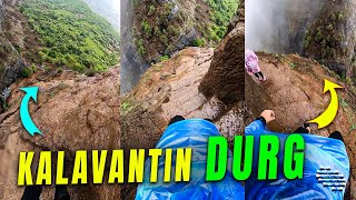 Challenging Hike Down Kalavantin Durg Stairs