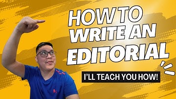 How to Write an Effective Editorial and Tips for Winning Contests │ Tips in Writing Editorial