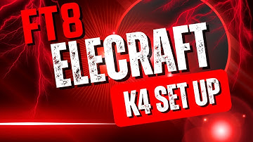 Setting Up FT8 with Elecraft K4 / K4 with FT8 / Connecting K4 and FT8