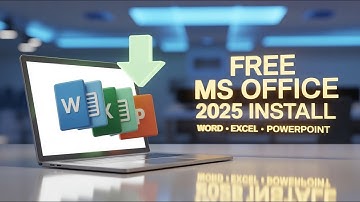 Laptop Me Free MS Office Kaise Install Kare | Word, Excel, PowerPoint Free Download 2025