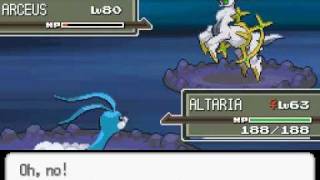 Pokemon Platinum - How To Catch Arceus 