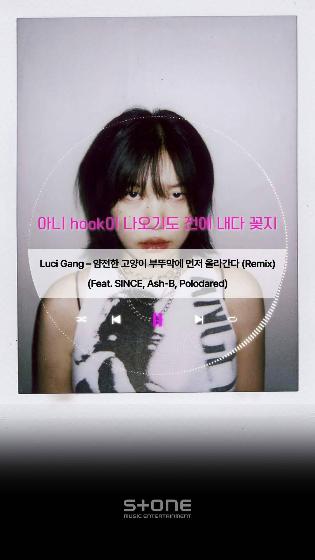 [Stone Lyric] Luci Gang - 얌전한 고양이 부뚜막에 먼저 올라간다 (Remix) (Feat. SINCE, Ash-B, Polodared)｜#Shorts