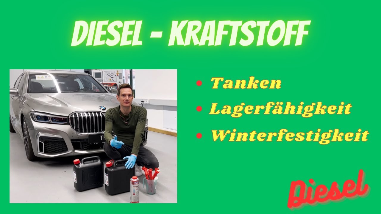 Diesel tanken // haltbar // winterfest