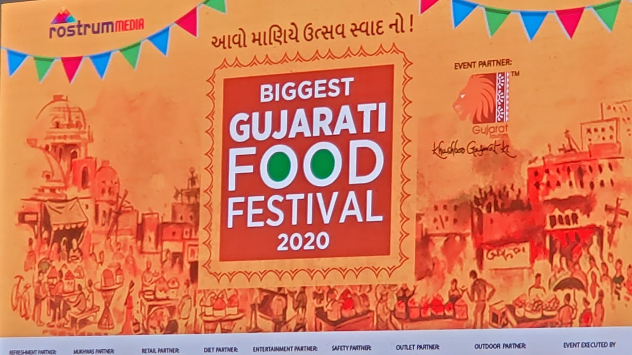 Biggest Gujarati Food festival 2020 at borivali.. - YouTube