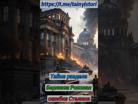Тайна раздела Берлина Роковая ошибка Сталин #shorts #история