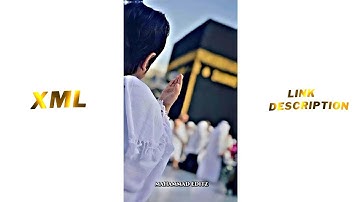 JUMMA MUBARAK 🕋 NEW XML FILE || ALIGHT MOTION|| EDIT BY @mahammadqureshi5529