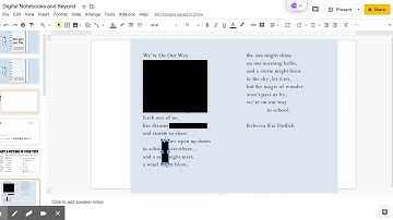 Digital Notebooks and Beyond - Google Slides
