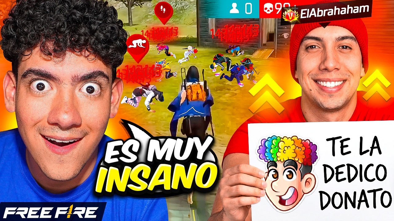 ABRAHAHAM ME DEDICA ESTA PARTIDA DE FREE FIRE ❤️ !! - TheDonato