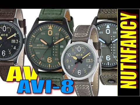 HOF Aviation Watches: AVI-8 Harrier, Hurricane
