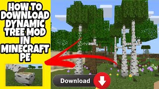 Dynamic tree  in Minecraft pocket edition | trees like RL craft | Roargaming screenshot 3