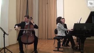Борис Чайковский Соната для виолончели и фортепиано (1957), 1 часть