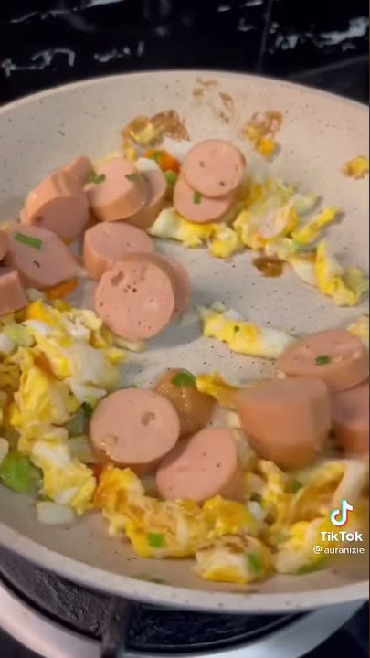 Sosis Telor bentuknya Lucu Bangad - Racun Tiktok Makanan dan Minuman Viral 2021