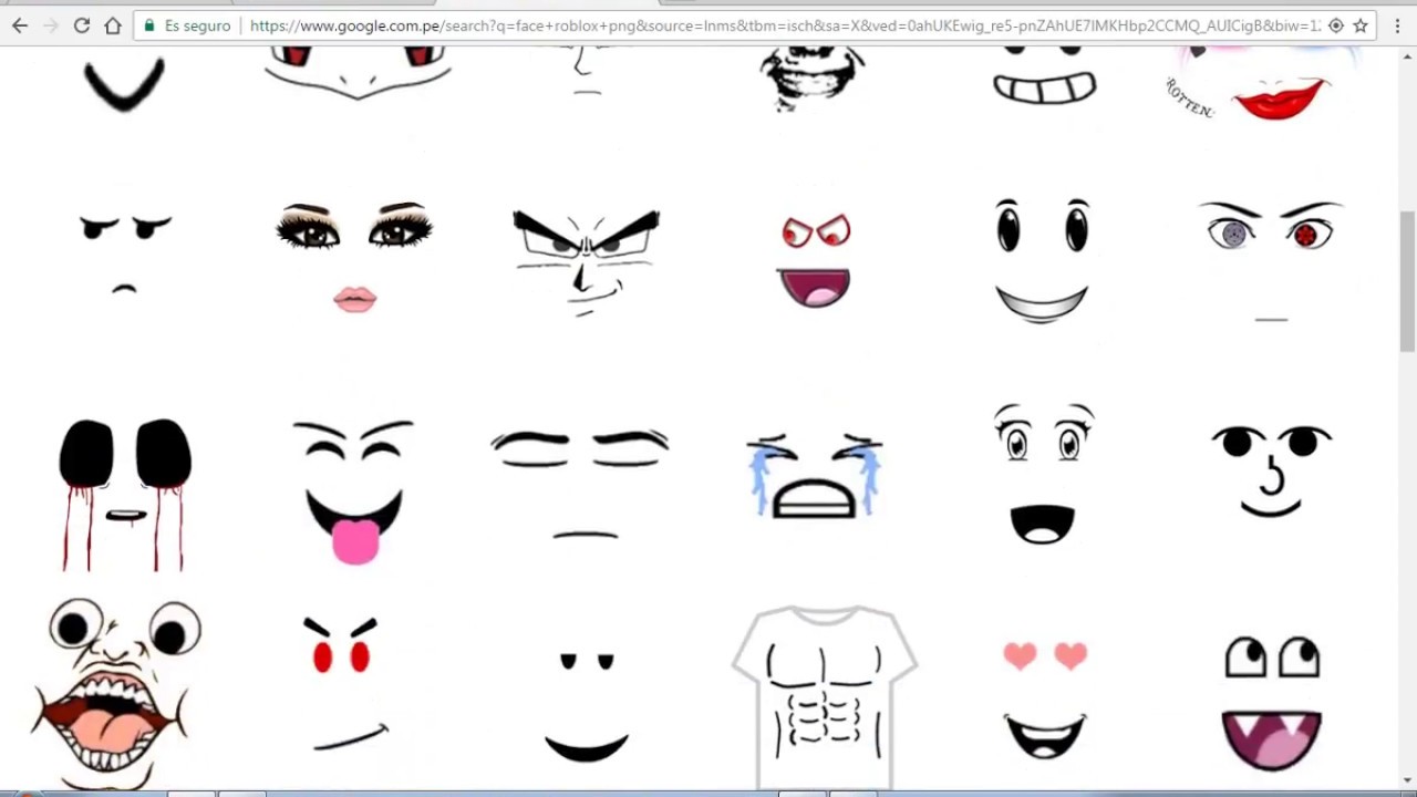 Imagenes Png Caras De Roblox