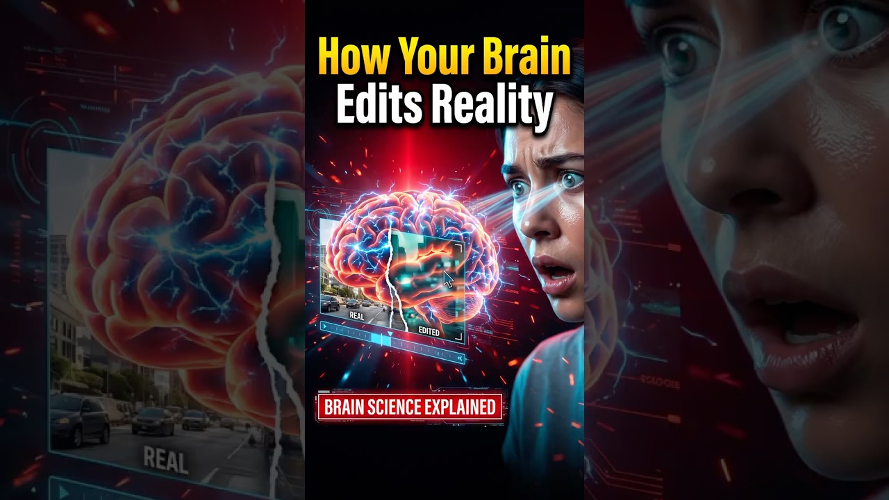 How Your Brain Edits Reality (Brain Science Explained)
