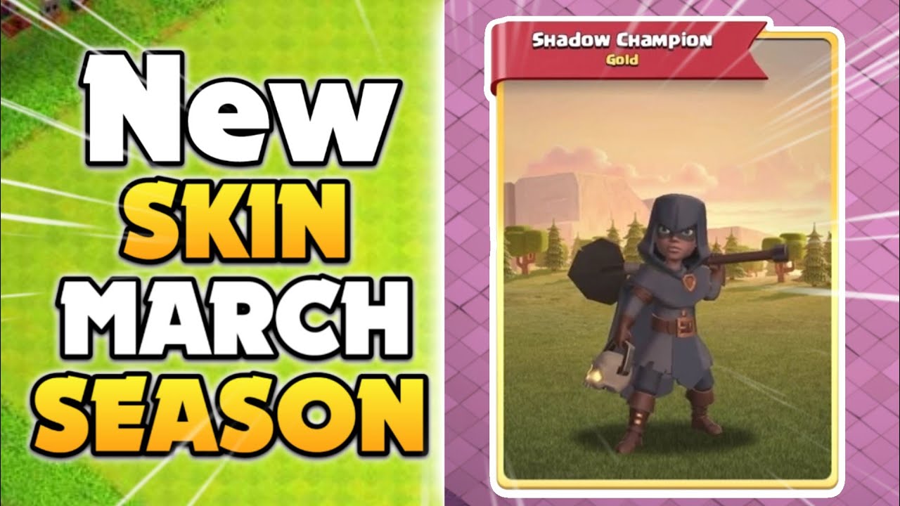 March season 2022 New SKIN ✨