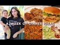 A WEEK OF FAMILY DINNER♡ Easy & Yummy Meal Ideas & Recipes!