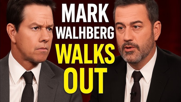 Mark Wahlberg Walks Out on Jimmy Kimmel Live After Heated Interview -  YouTube