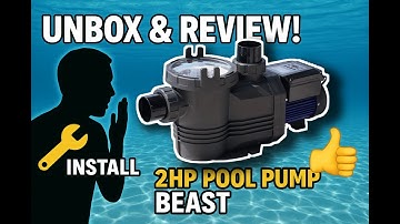 Aquastrong Variable Speed Pool Pump PSP200PM - Unbox, Install & Review