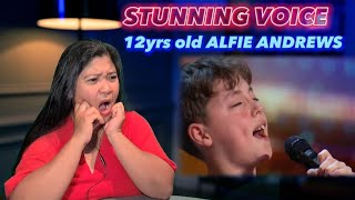 Reacting to Alfie Andrews &quot;Hold My Hand&quot; | receives a STANDING OVATION for Auditions | AGT 2023