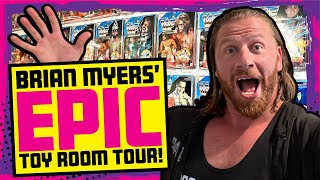 Brian Myers Epic Toy Room Tour Major Wrestling Figure Pod