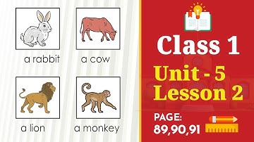 Class 1 English | Unit 5 | Lesson 2 | Where Do You Live? [Book 2025]