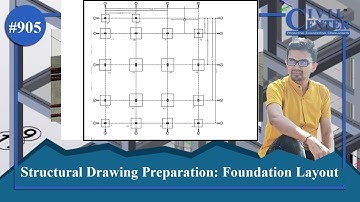 Structural Drawing Preparation Part 1|| Foundation || House Footings|| House Foundation Plan