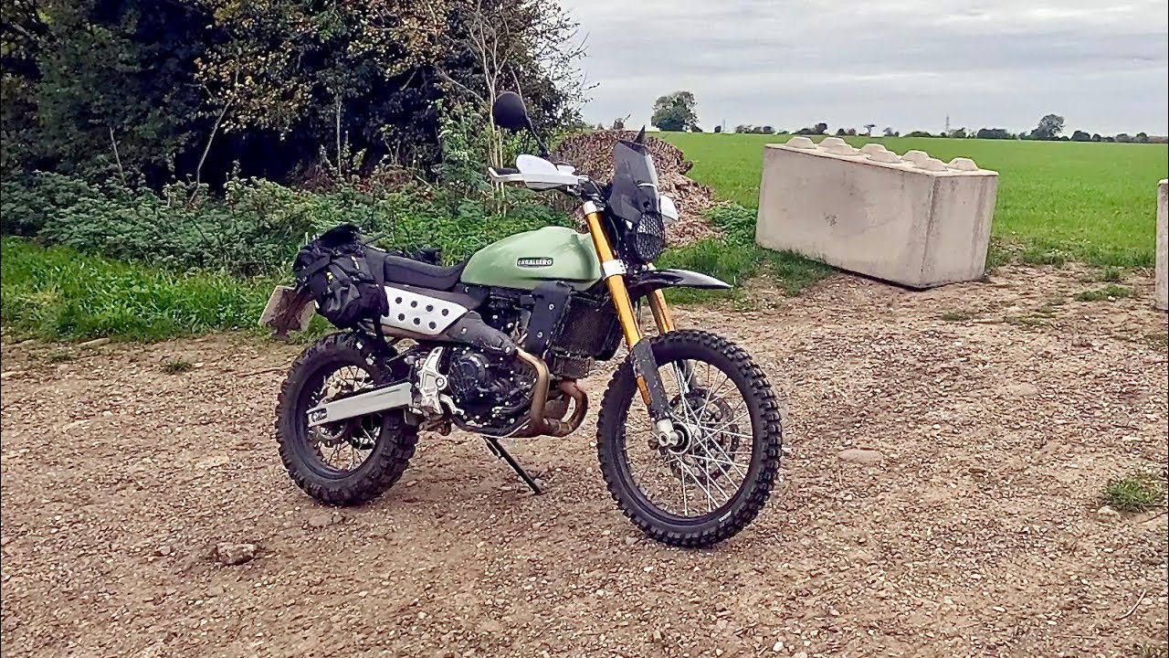 J is for Javelin   4K Fantic Caballero Rally 500